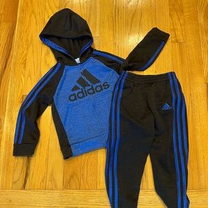 3t blue ADIDAS track suit